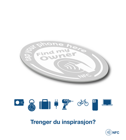 Smarte navnelapper - NFC-brikker